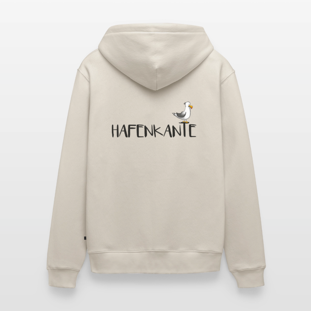 Hafenkante - Herren Premium Kapuzenjacke - Beige