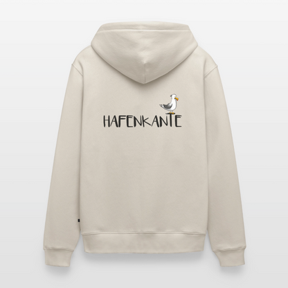 Hafenkante - Herren Premium Kapuzenjacke - Beige