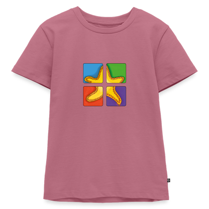 Kinder Premium T-Shirt - Seestern - Mauve