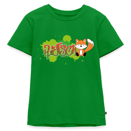 Kinder Premium T-Shirt - plietsch Voss - Grün