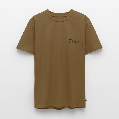 Oha Männer Premium T-Shirt - Nussbraun
