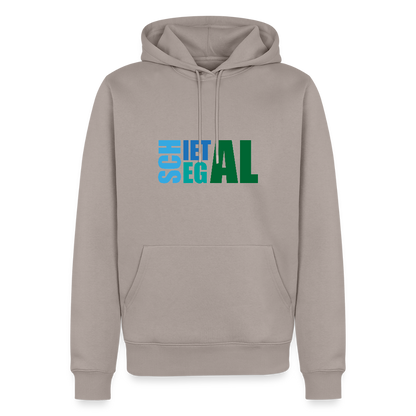 Herren Premium Hoodie - Schietegal - Taupe