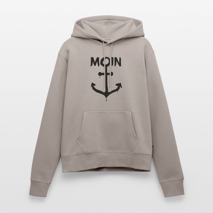 Damen Premium Hoodie - Moin Anker - Taupe
