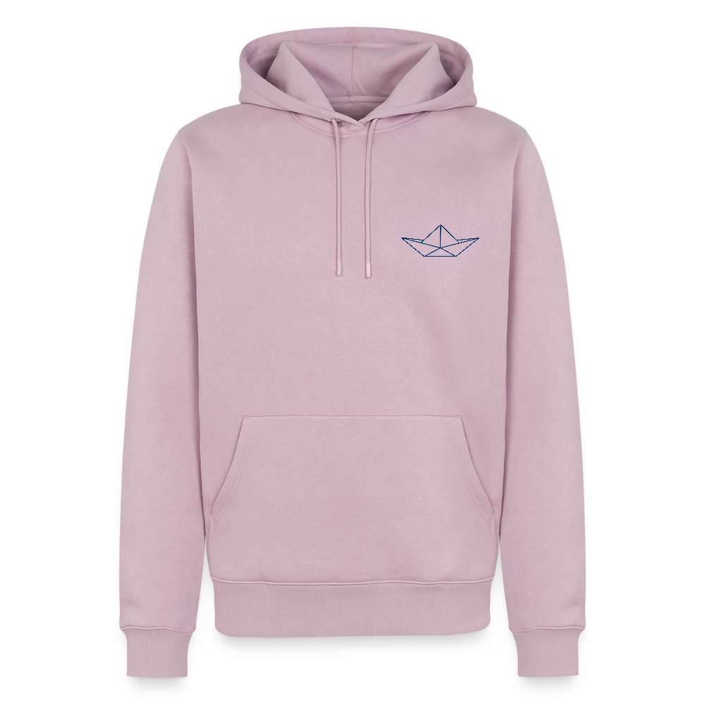 Herren Premium Hoodie - Origami Boot - Altrosa