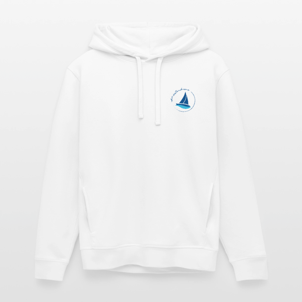 Küstenkurs - Unisex Bio-Hoodie - Weiß