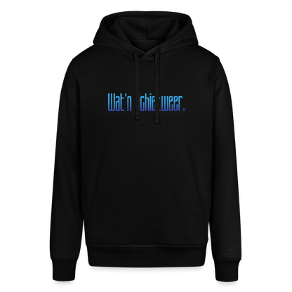 Unisex Bio-Hoodie - wat'n Schietweer - Schwarz