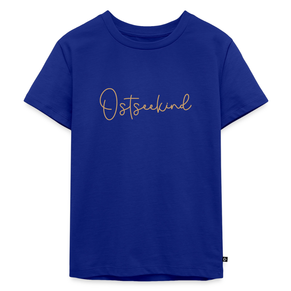 Kinder Premium T-Shirt "Ostseekind" - Royalblau