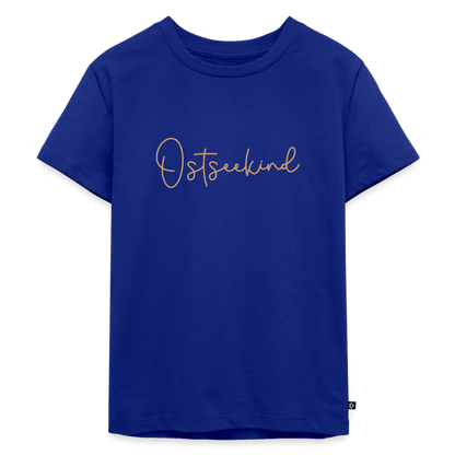 Kinder Premium T-Shirt "Ostseekind" - Royalblau