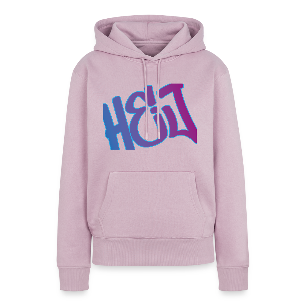 Damen Premium Hoodie - Hej - Altrosa