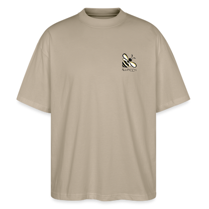 Unisex Oversize Bio-T-Shirt - Plüschmoors - Steingrau
