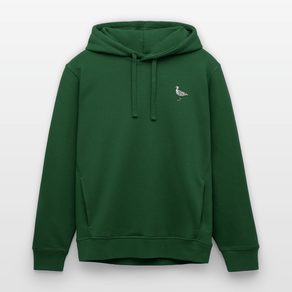 Möwe - Unisex Bio-Hoodie - Flaschengrün