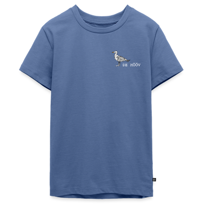 Teenager Premium T-Shirt - de Mööv (weiss) - Taubenblau