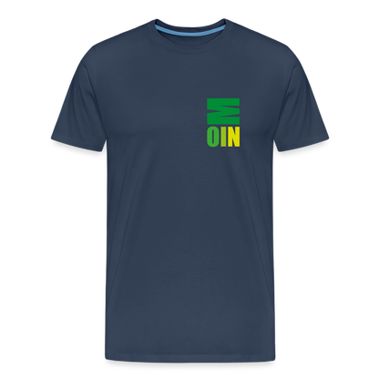 Männer Premium Bio T-Shirt - Moin - Navy