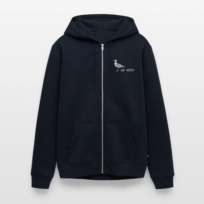Herren Premium Kapuzenjacke - de Mööv (weiss) - Navy
