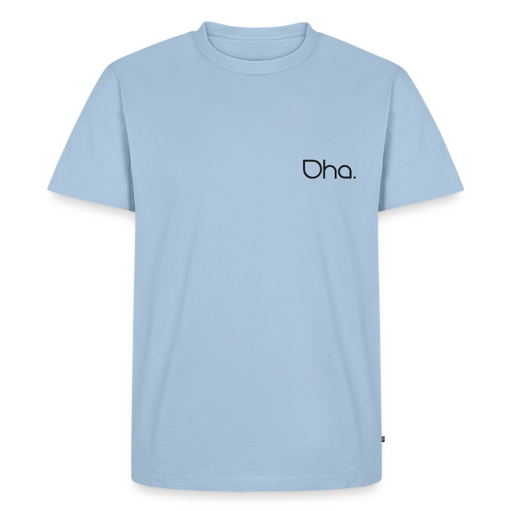 Oha Männer Premium T-Shirt - Hellblau