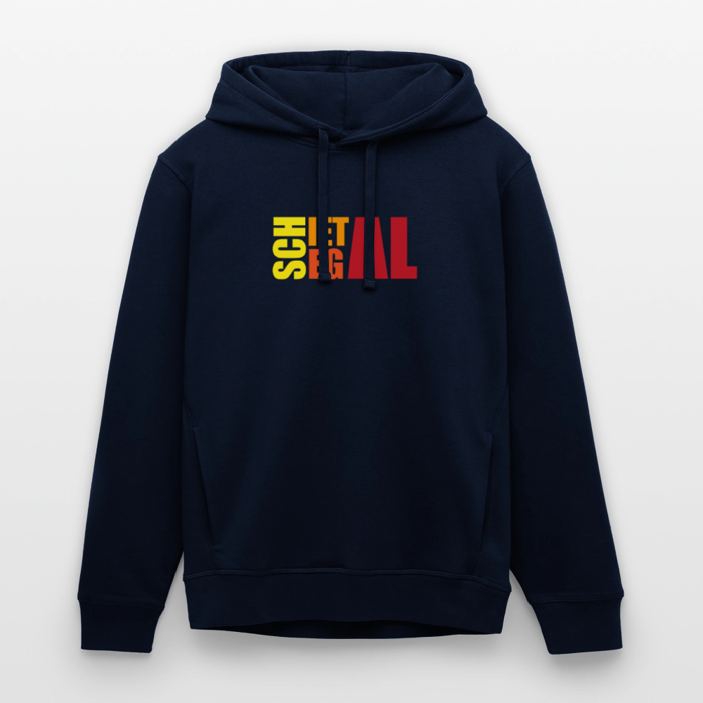 Unisex Bio-Hoodie - Schietegal - Navy
