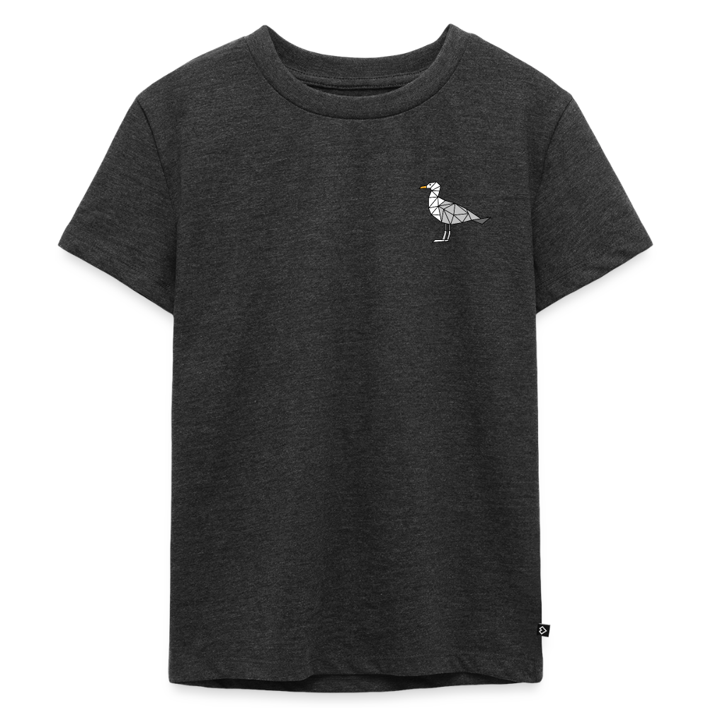Möwe - Kinder Premium T-Shirt - Anthrazit meliert