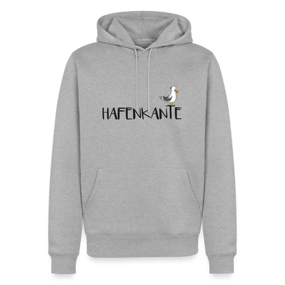 Hafenkante - Herren Premium Hoodie - Grau meliert
