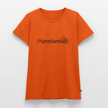 Meerchenhaft Damen Premium T-Shirt im nordischen Stil - Orange 