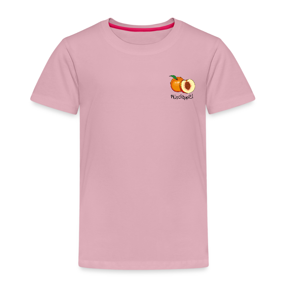 Kinder Premium T-Shirt - Plüschappel - Hellrosa