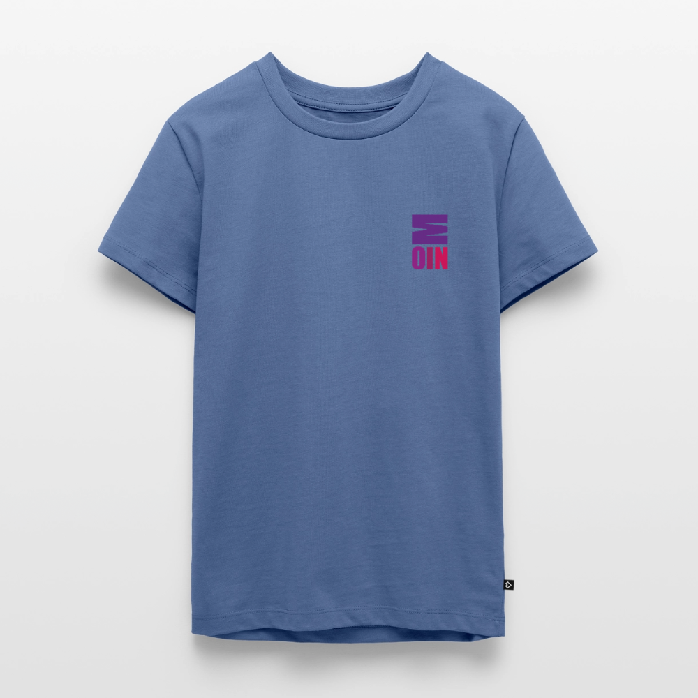 Teenager Premium T-Shirt "Moin" - Taubenblau