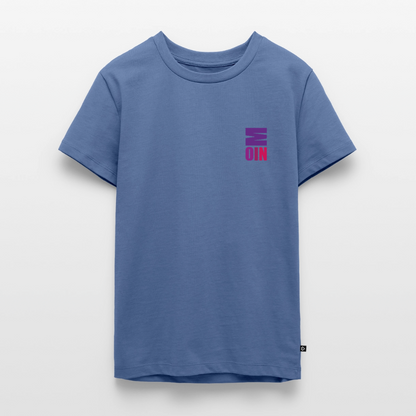 Teenager Premium T-Shirt "Moin" - Taubenblau