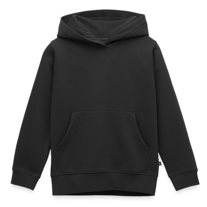 Kinder/Teenager Premium Hoodie "Hej" - Schwarz