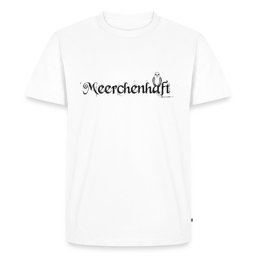 Meerchenhaft Herren Premium T-Shirt im nordischen Stil - Weiß