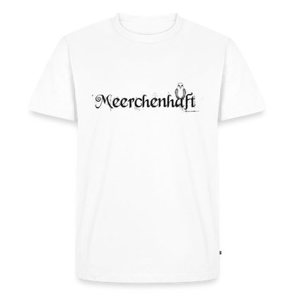 Meerchenhaft Herren Premium T-Shirt im nordischen Stil - Weiß