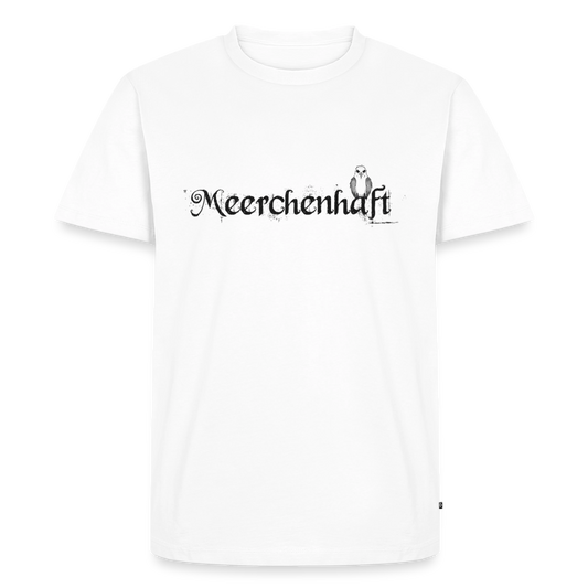 Meerchenhaft Herren Premium T-Shirt im nordischen Stil - Weiß