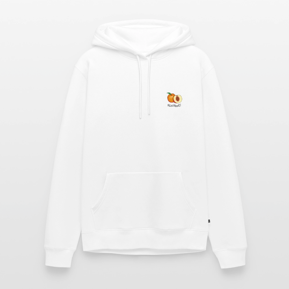 Herren Premium Hoodie - Plüschappel - Weiß