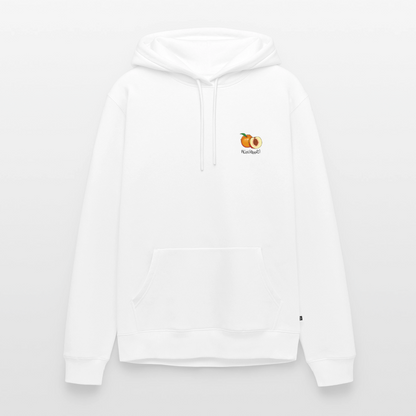 Herren Premium Hoodie - Plüschappel - Weiß