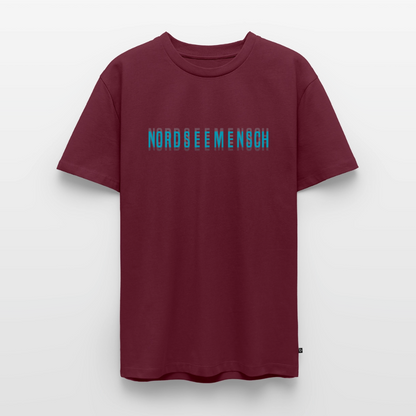 Nordseemensch - Herren Premium T-Shirt - Burgunderrot