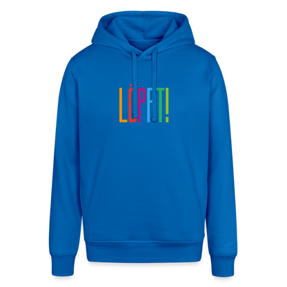 Unisex Bio-Hoodie - Löppt! - Königsblau