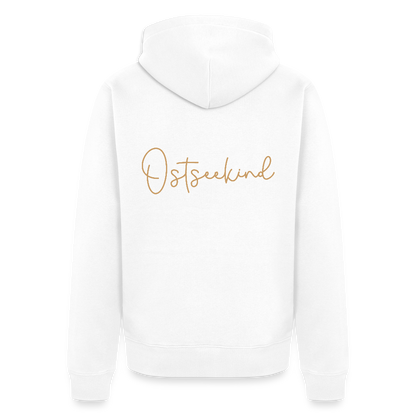 Männer Premium Kapuzenjacke - Ostseekind - Weiß