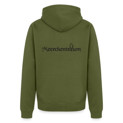 Meerchentraum -  Herren Premium Kapuzenjacke - Khaki