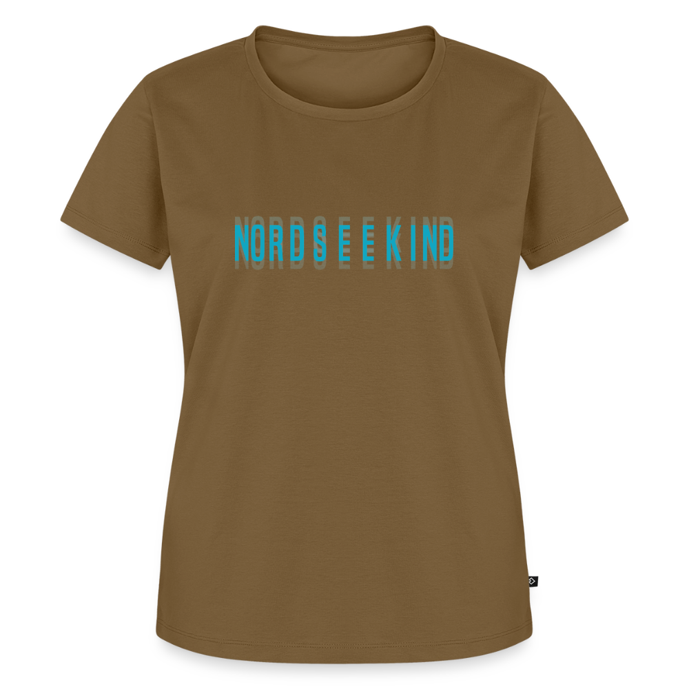 Nordseekind Damen Premium T-Shirt - Nussbraun