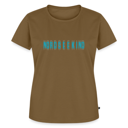 Nordseekind Damen Premium T-Shirt - Nussbraun