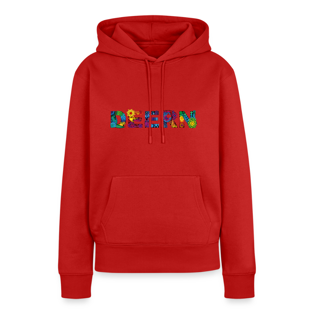 Damen Premium Hoodie - Deern - Rot