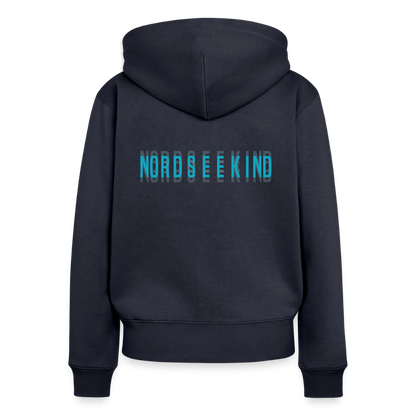 Nordseekind Damen Premium Kapuzenjacke - Navy