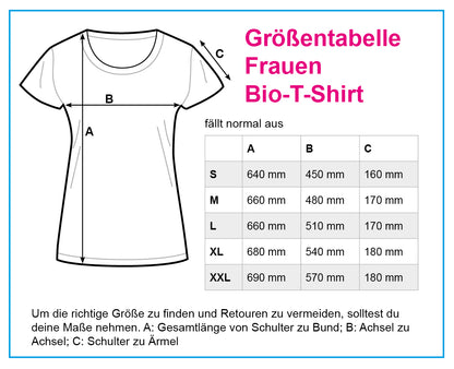 Damen Premium Bio T-Shirt - Nautik Doodles (weiss)