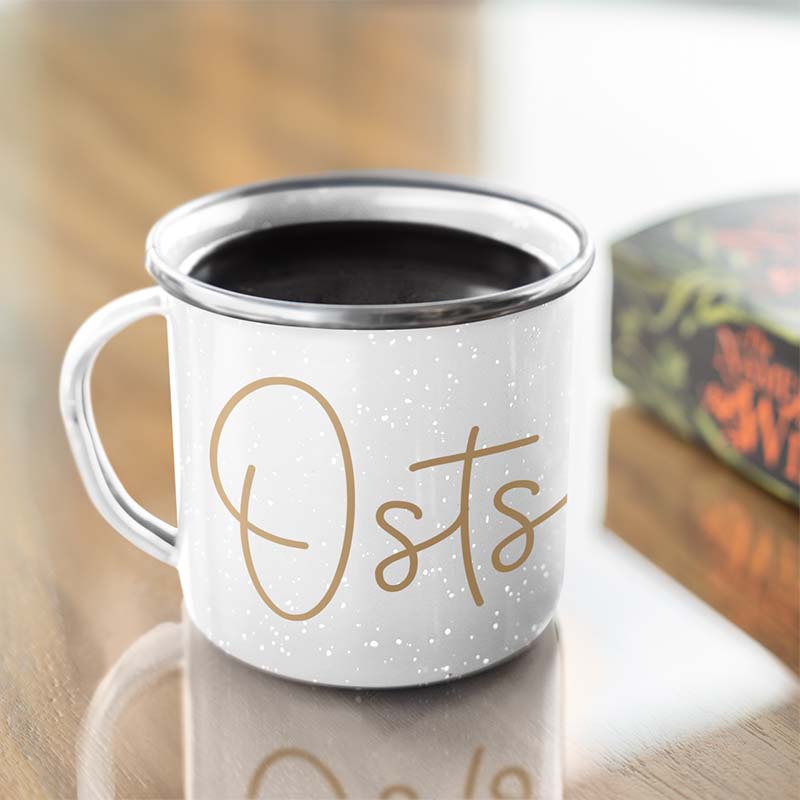 Emailletasse Ostseekind