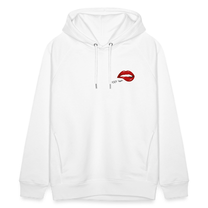 Unisex Bio-Hoodie  - sööt Lippen - weiß