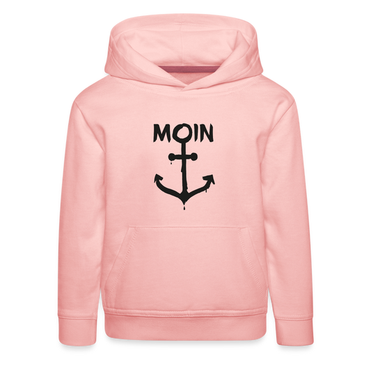 Kinder Premium Hoodie - Moin Anker - Kristallrosa