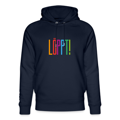 Unisex Bio-Hoodie - Löppt! - Navy