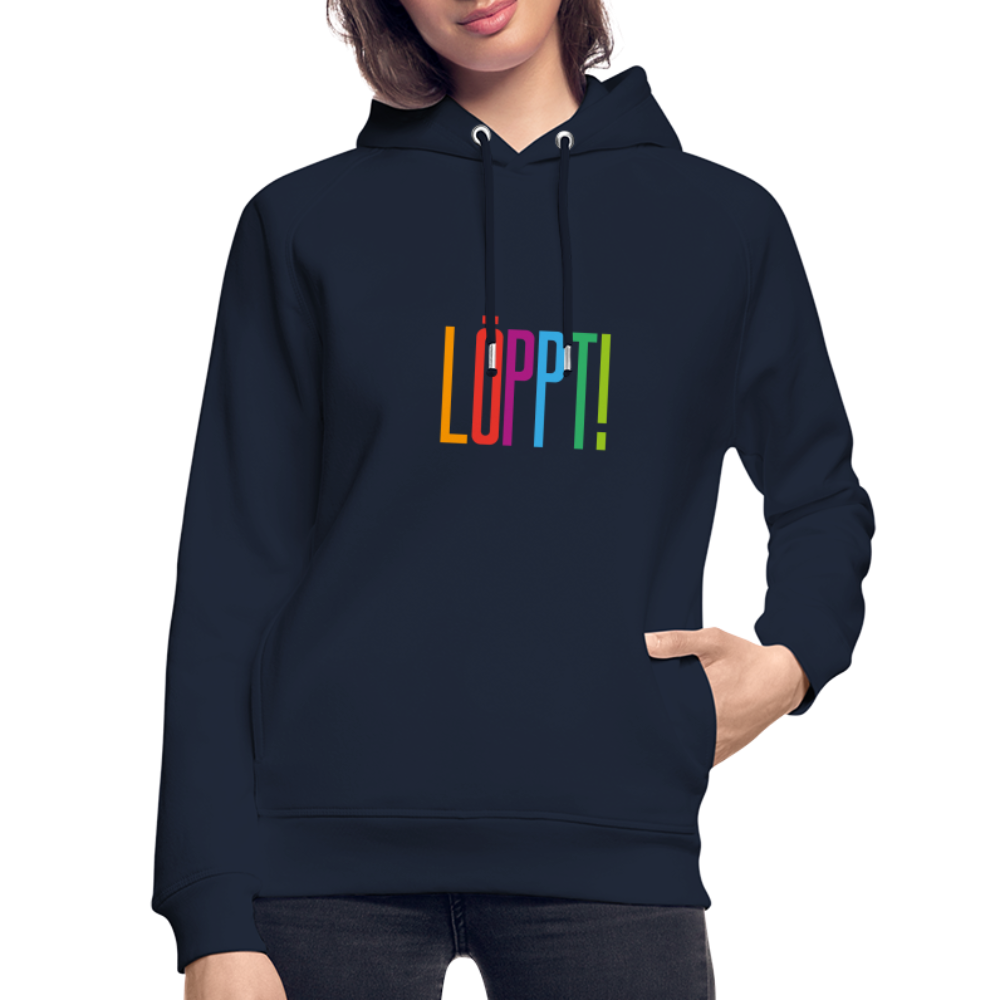 Unisex Bio-Hoodie - Löppt! - Navy