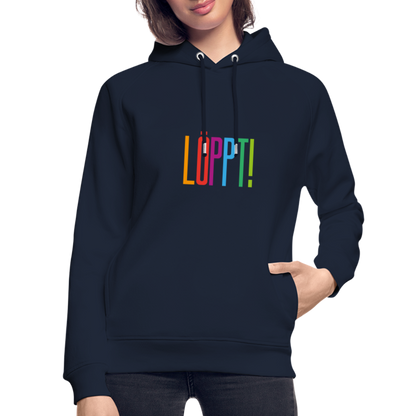 Unisex Bio-Hoodie - Löppt! - Navy