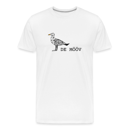 Männer Premium Bio T-Shirt - de mööv - weiß