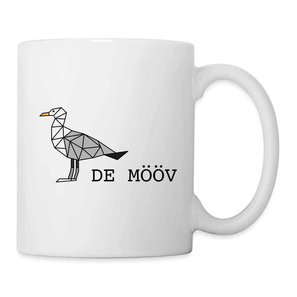 Tasse - de Mööv - weiß