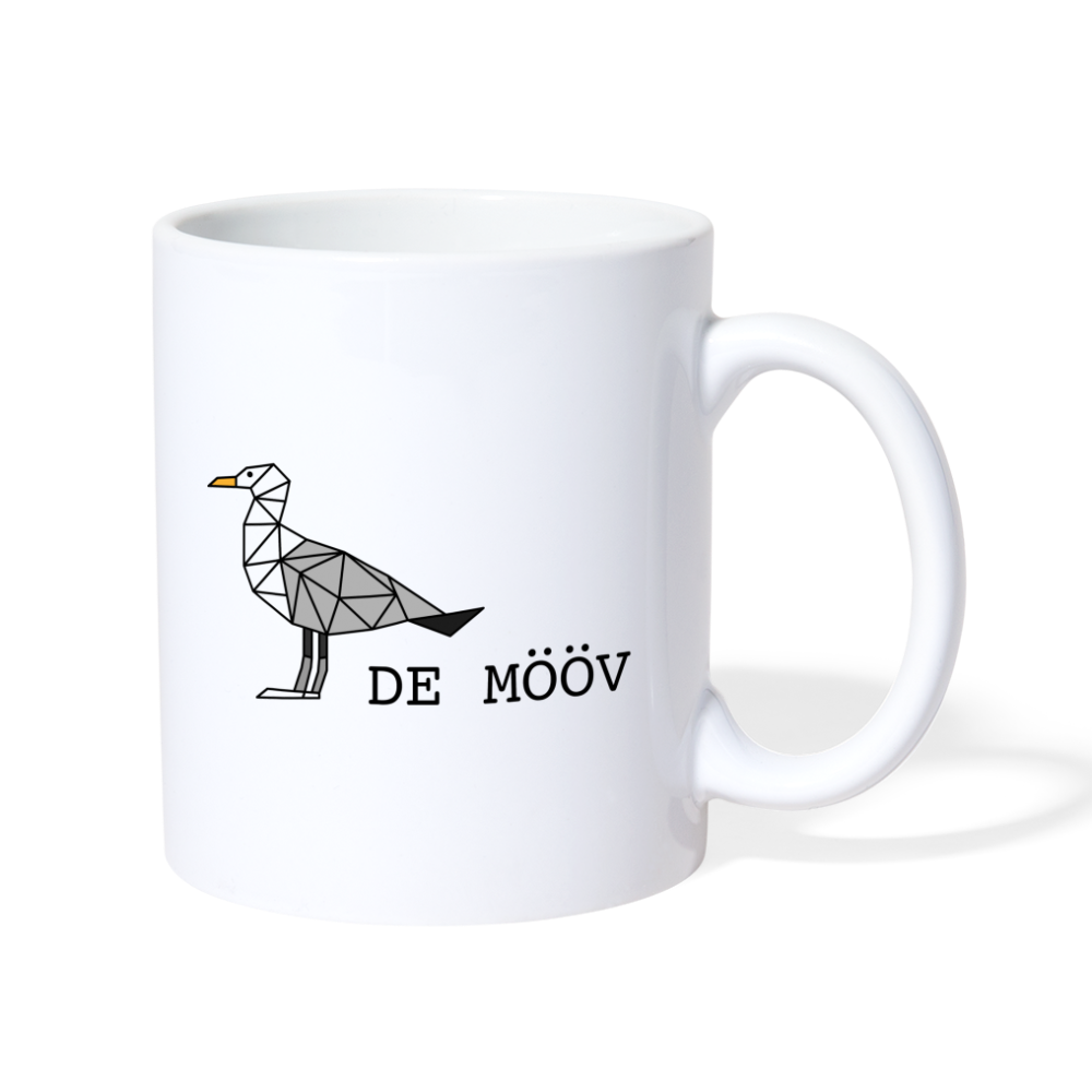 Tasse - de Mööv - weiß